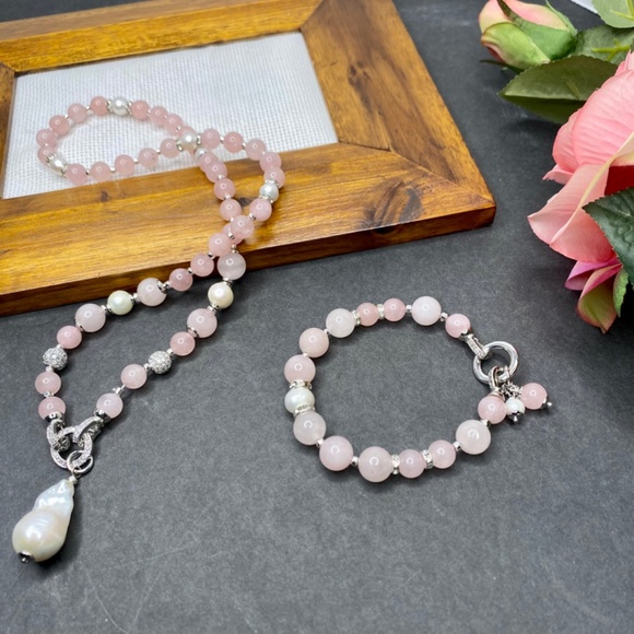 Natural gemstone jewellery set. - Picture 14 of 14